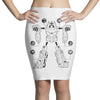assemble megazord Pencil Skirts