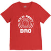 its all about atlanta basketball bro V-Neck Tee