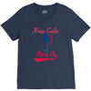 keep calm and pitch on V-Neck Tee