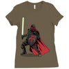 mandalorian knight Ladies Fitted T-Shirt