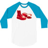 red skinhead bovver boots ideal birthday gift or present 3/4 Sleeve Shirt
