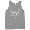 caffeine molecule gamer nerd geek science funny Tank Top