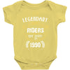 legendary riders are born in 1990 Baby Bodysuit