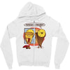 posh pizza (colab with rpadame) Zipper Hoodie