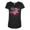 memorial day classic Maternity Scoop Neck T-shirt