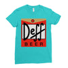 duff parody deff Ladies Fitted T-Shirt