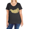 anjing laut Ladies Curvy T-Shirt