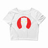 BLACK PANTHER LOGO TEE Crop Top