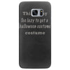 too lazy to get a halloween costume Samsung Galaxy S7 Edge