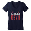 handsome devil Women's V-Neck T-Shirt