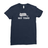 Cat Says Not Today Ladies Fitted T-Shirt