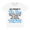 So There's This Boy Who Will Always Have A Piece Of My Heart He Calls All Over Women's T-shirt