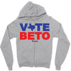 vote beto texas Zipper Hoodie