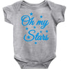 oh my stars adult Baby Onesie