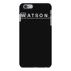 watson md   detective sherlock holmes house doctor tv show logo gift t iPhone 6 Plus/6s Plus Case