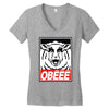 obeee Women's V-Neck T-Shirt
