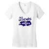 legends get admission in du Women's V-Neck T-Shirt