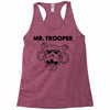 mr. trooper Racerback Tank