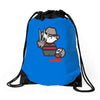 killer anime meme Drawstring Bags