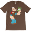 popeye spinach retro mens funny T-Shirt