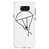 stick man skydiving Samsung Galaxy S8