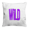wild Throw Pillow
