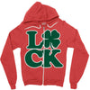 luck Zipper Hoodie