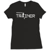 personal trainer fitness Ladies Fitted T-Shirt