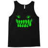 fun monster face, eat, beast, Tank Top