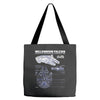 millennium falcon blueprint Tote Bags