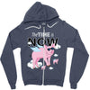 the time is now Zipper Hoodie