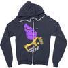 the mad titan Zipper Hoodie