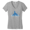 castle never too old for this Women's V-Neck T-Shirt