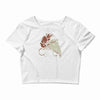 pizza rat Crop Top