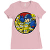 mega minions Ladies Fitted T-Shirt