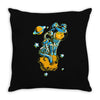 space cat Throw Pillow