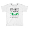 vegan Toddler T-shirt