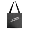 to obesity and beyond Tote Bags