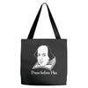 prose before hos  funny william shakespeare joke comedy rude Tote Bags