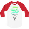 aurora borealis 3/4 Sleeve Shirt