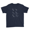 dino print girls Youth Tee