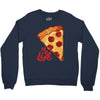 pizza my life Crewneck Sweatshirt