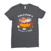 calcifer's bacon and eggs Ladies Fitted T-Shirt