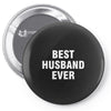 best husband ever Pin-back button