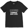 commassavenavy V-Neck Tee