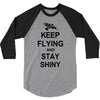 keep flying and stay shiny t shirt serenity firefly calm carry tee bro 3/4 Sleeve Shirt
