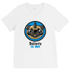 believe in pugcorns V-Neck Tee