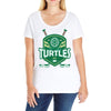 urtles hockey Ladies Curvy T-Shirt