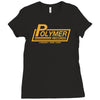 polymer records, ideal gift or birthday present funny Ladies Fitted T-Shirt