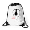 house music Drawstring Bags